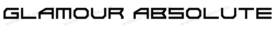 Glamour Absolute Reg字体转换